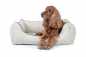 Preview: Kunstleder Hundebett Worldcollection creme