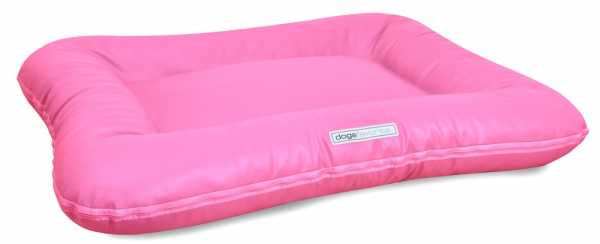 Kunstleder Hundebett Classic pink