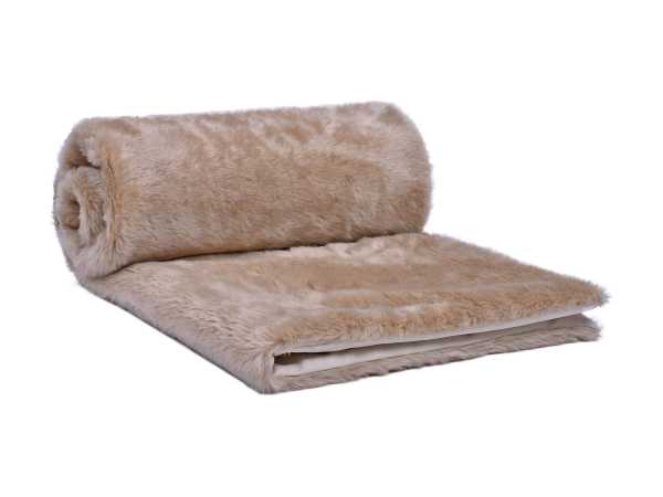 Hundedecke Kunstfell Stockholm beige