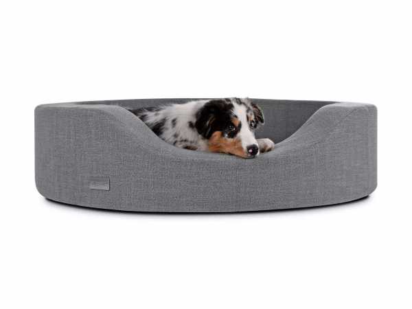 Luxus Hundebett grau Prado Structure