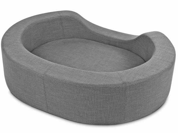 Luxus Hundebett grau Prado Structure