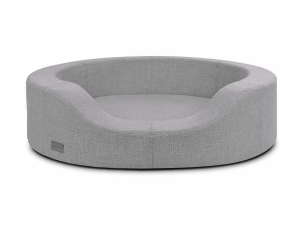 Luxus Hundebett silber Prado Structure