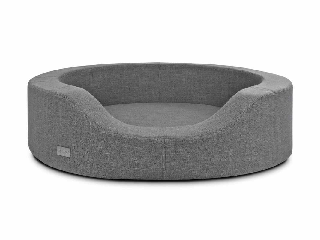 Luxus Hundebett grau Prado Structure