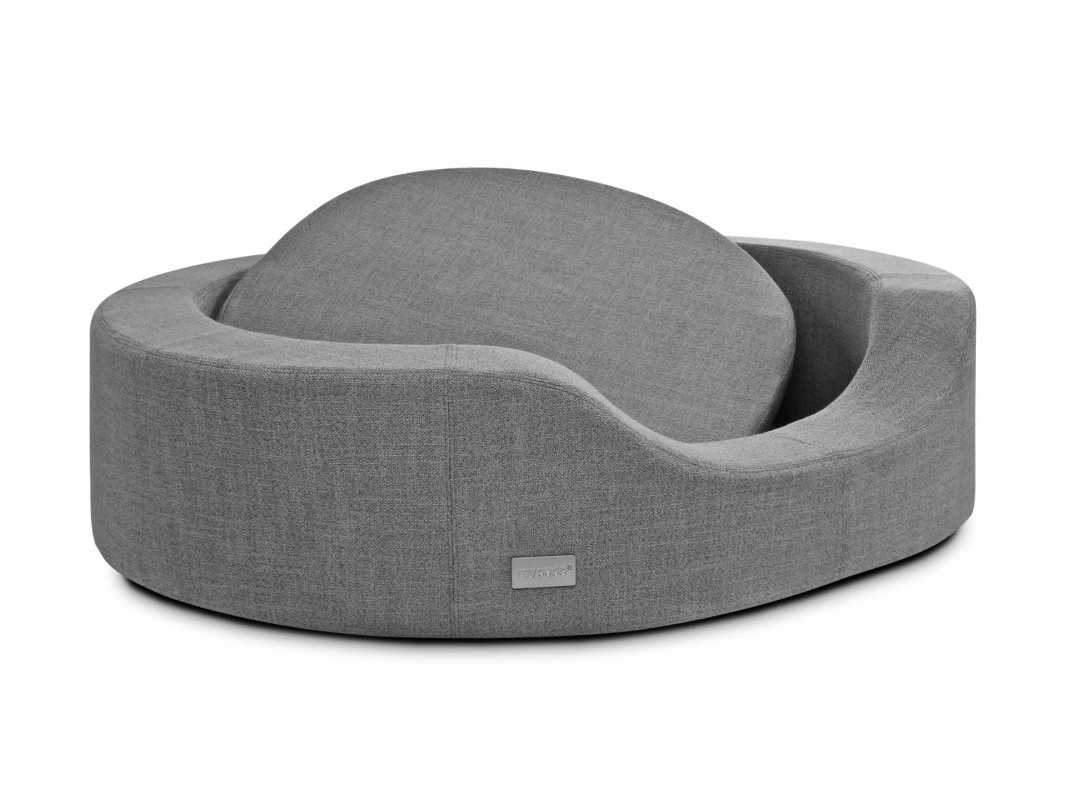 Luxus Hundebett grau Prado Structure