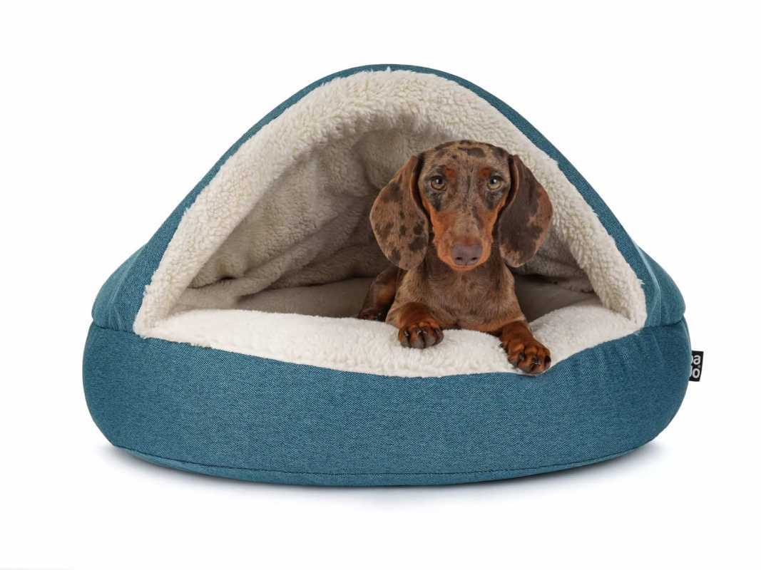 Mypado Hundehöhle Mono Shell türkis